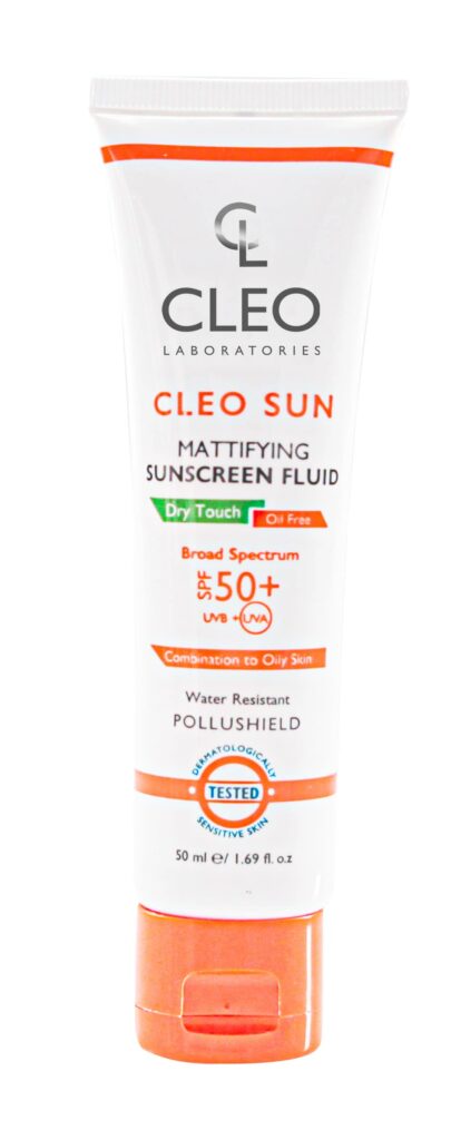افضل واقي شمس للبشرة الدهنية cleo sunscreen 50