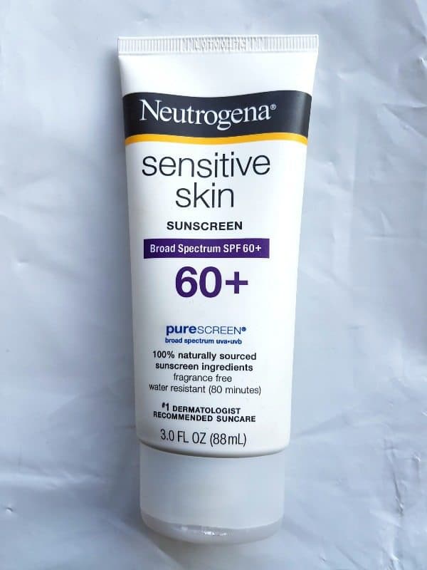 neutrogena sensitive skin sunscreenأفضل كريم واقي شمس ومبيض