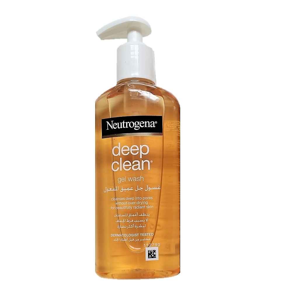 افضل غسول للوجه للبشره الدهنيه الحساسه نيتروجينا deep clean gel wash