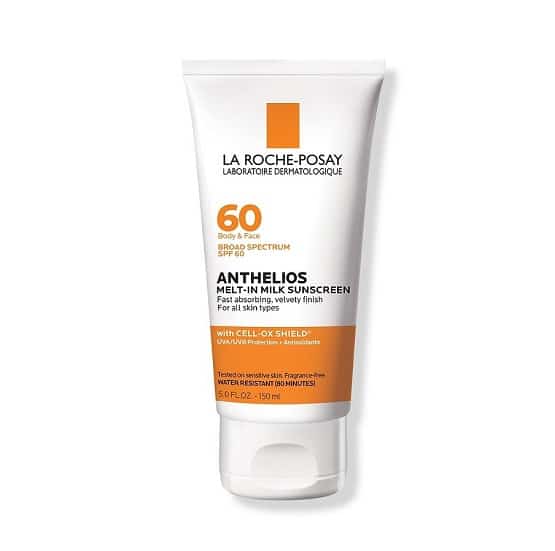 واقي شمس لاروش بوساي للوجه والجسم 60 meltin sunscreen milk