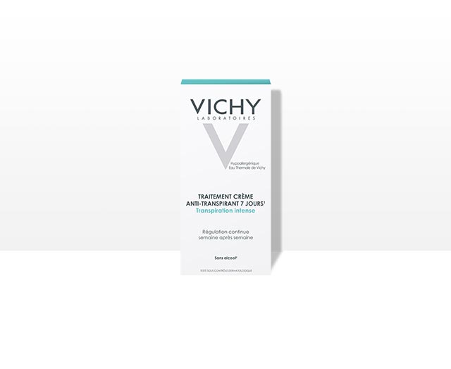 كريم vichy مزيل عرق يدوم حتى 7 أيام.