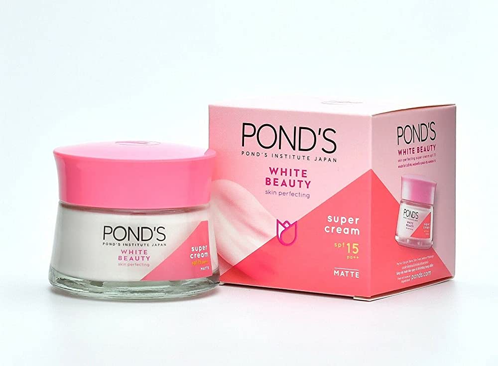 أفضل كريم لتفتيح الوجه من الصيدلية كريم النهار مضاد البقع من بوندز وايت بيوتي ponds white beauty cream